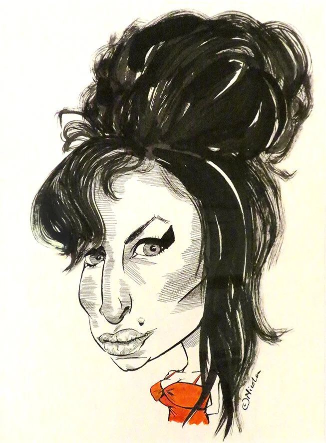 Amy Winehouse by Nicola Jennings (b.1958)