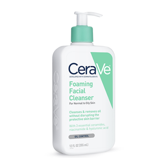 CeraVe Foaming Facial Cleanser — Three