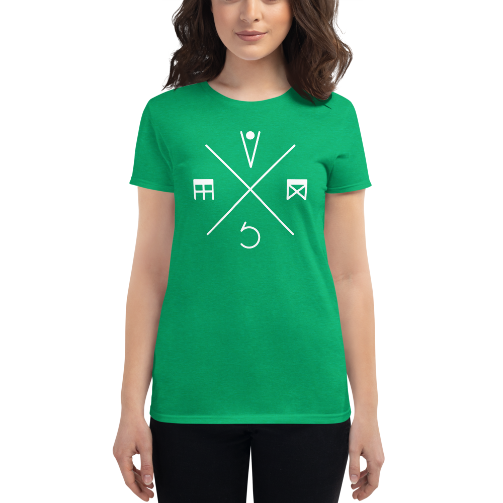 WOMEN SM LOGO POINT SHORT T-SHIRT タグ付き WOMEN SM LOGO POINT SHORT T-SHIRT タグ付き WOMEN SM LOGO