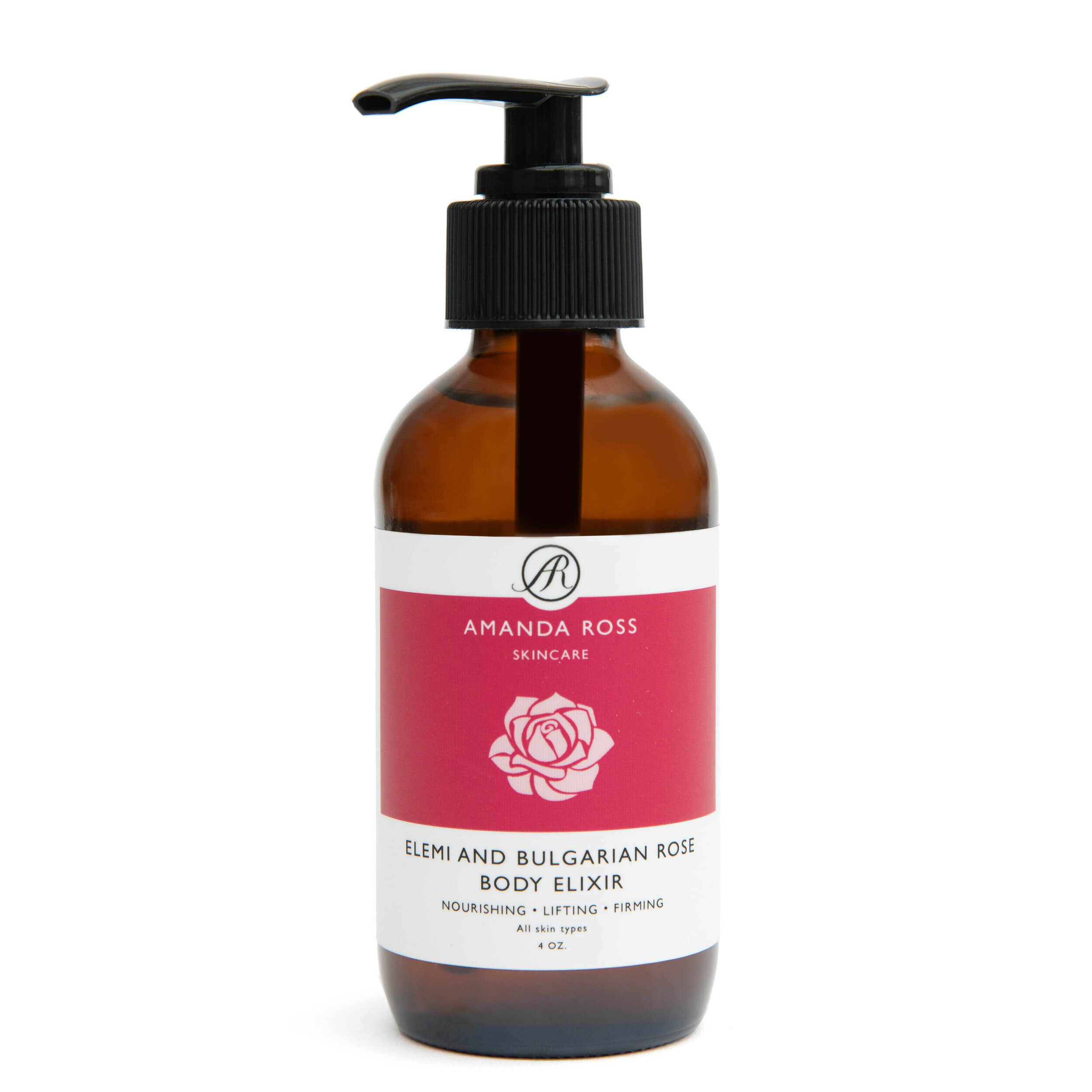 Elemi & Bulgarian Rose Body Elixir — Amanda Ross Skin Care