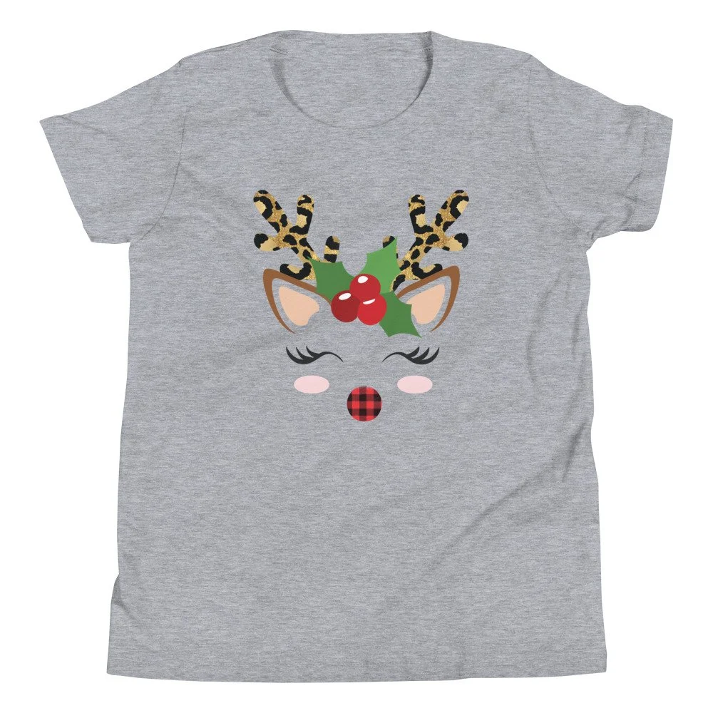 Reindeer Youth Short Sleeve T-Shirt 
