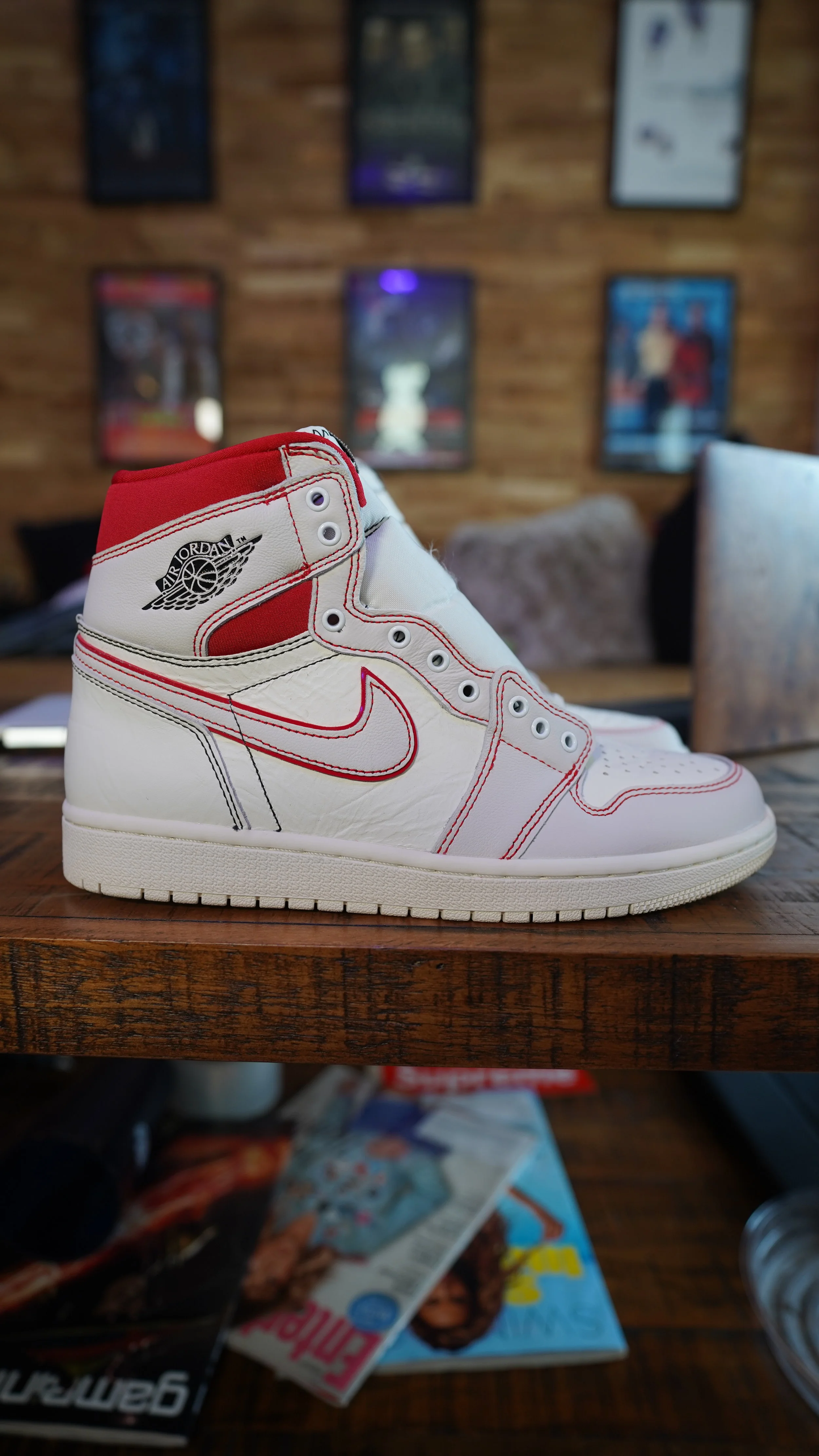 Jordan 1 Retro High Phantom Gym Red 2wild S Closet