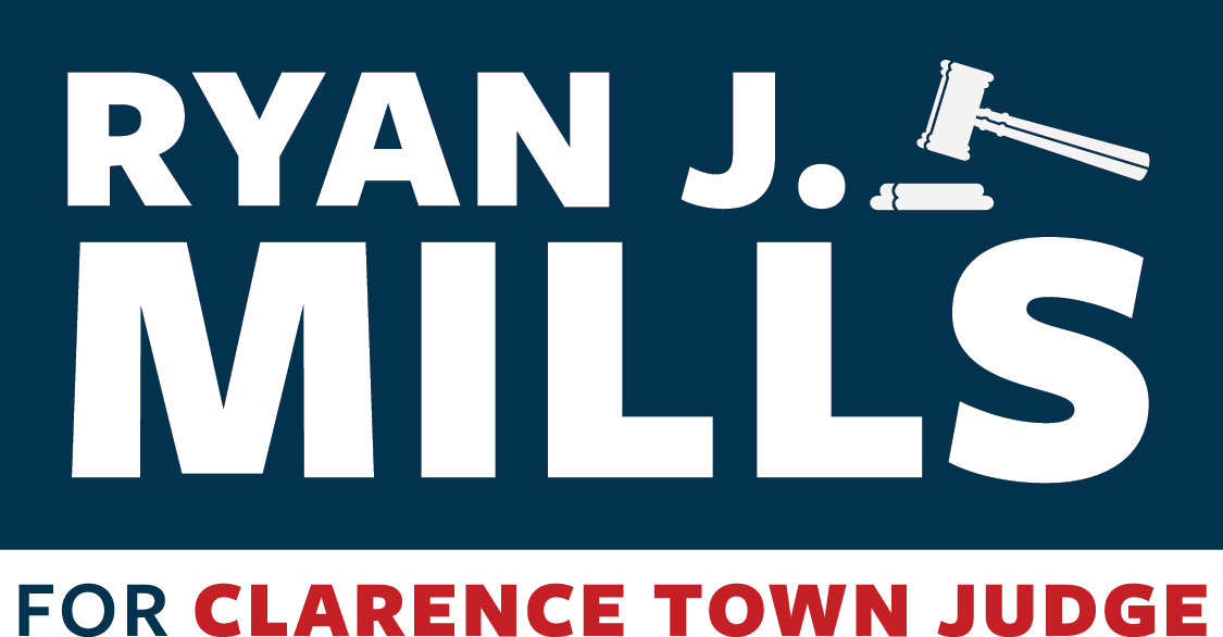 Ryan Mills for Clarence Town Judge