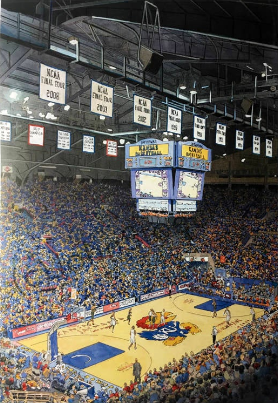 University Of Kansas Jayhawks Allen Fieldhouse Basketball