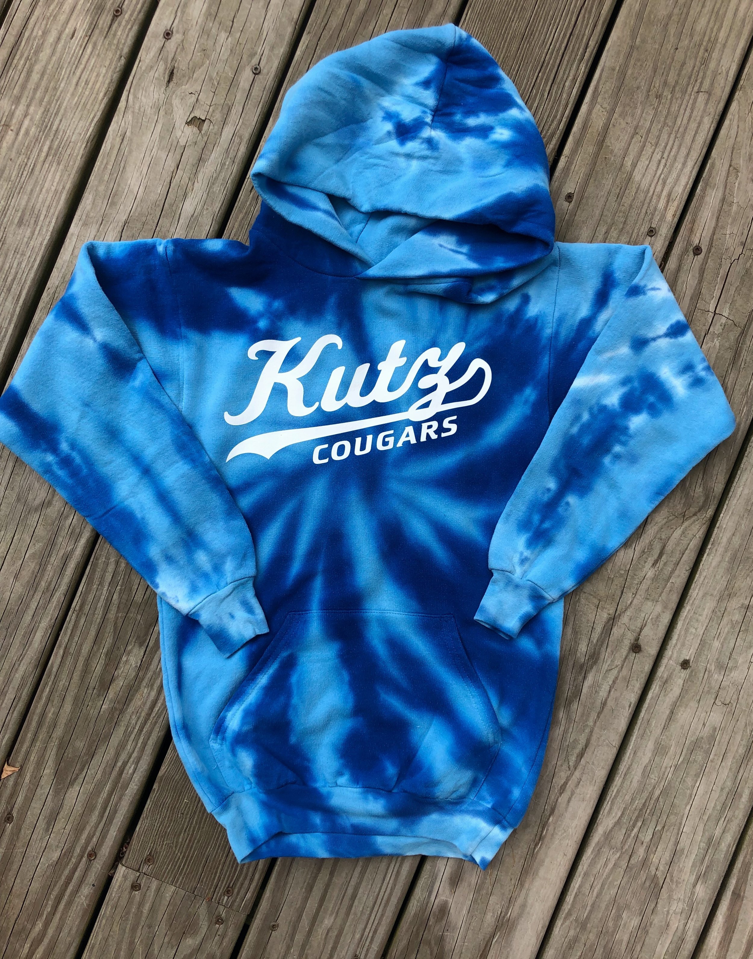 tie dye hoodie youth