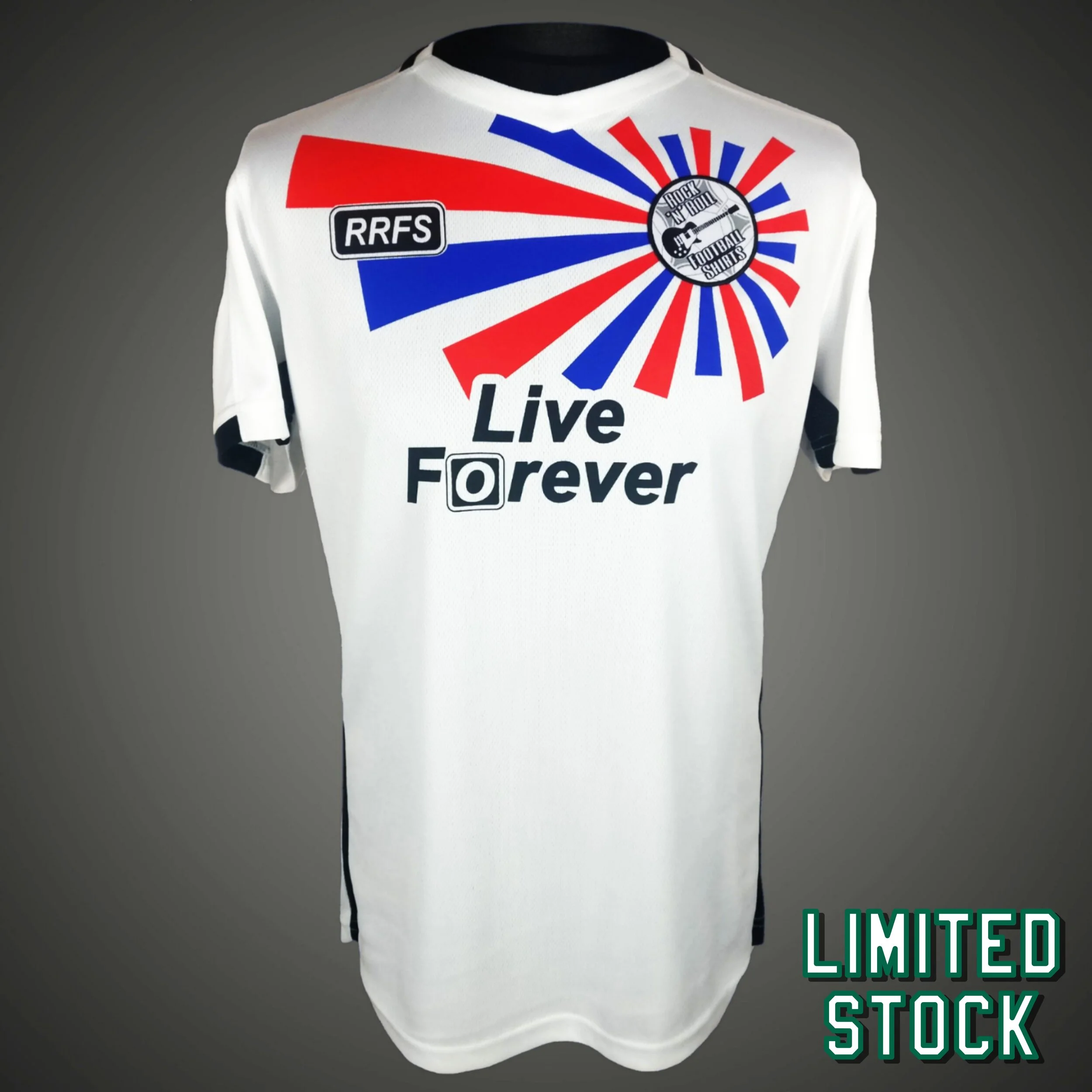 oasis live forever football shirts L