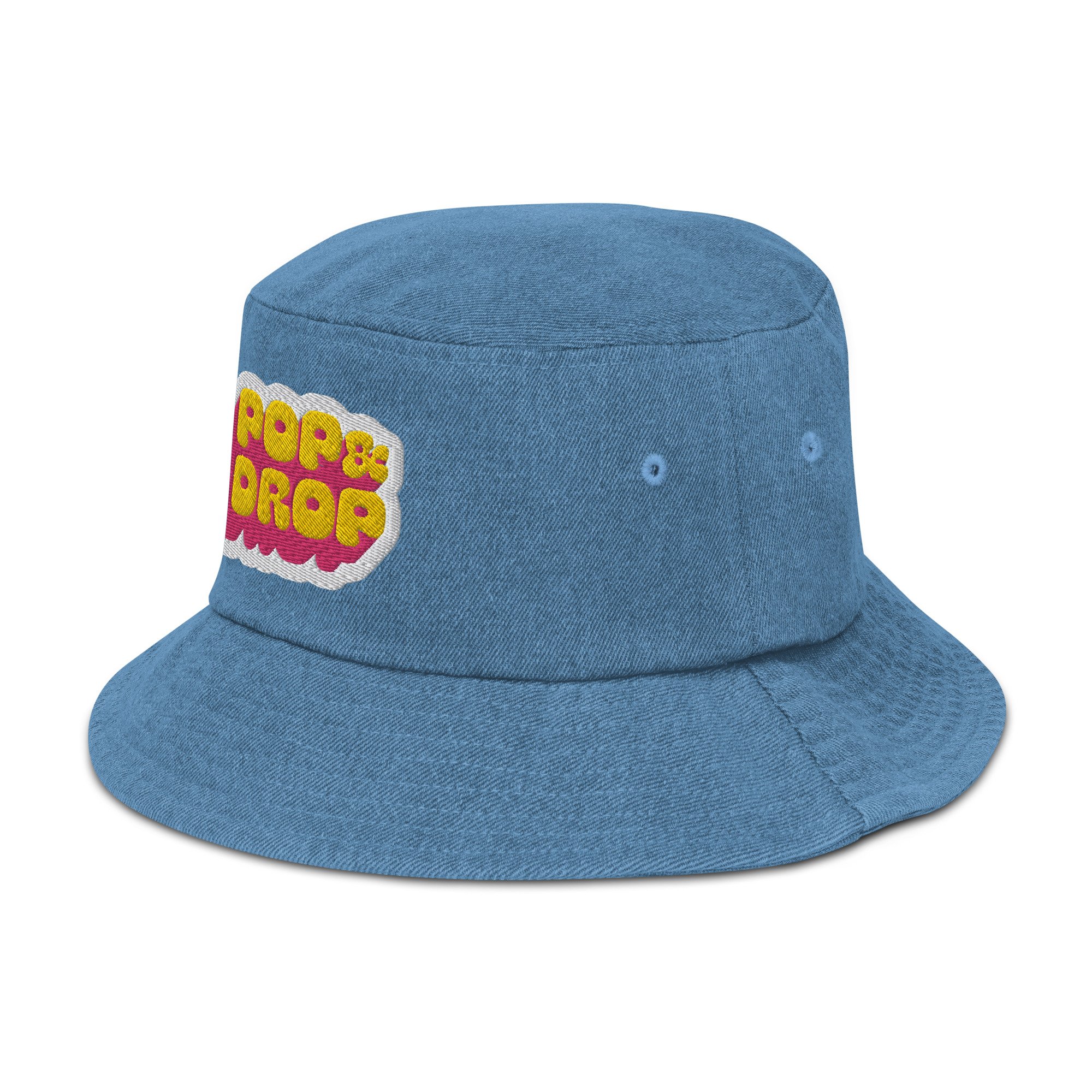 Denim bucket hat — Pop & Drop