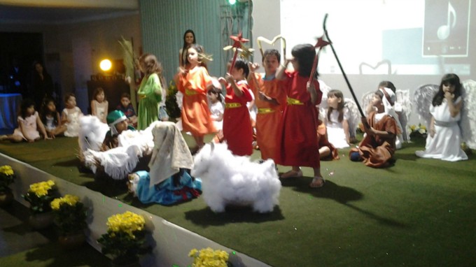 Formatura dos alunos da Educação Infantil - 2013