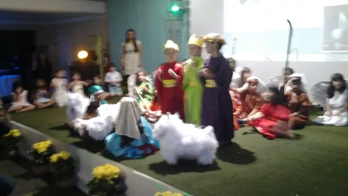 Formatura dos alunos da Educação Infantil - 2013
