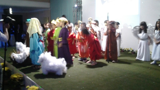 Formatura dos alunos da Educação Infantil - 2013