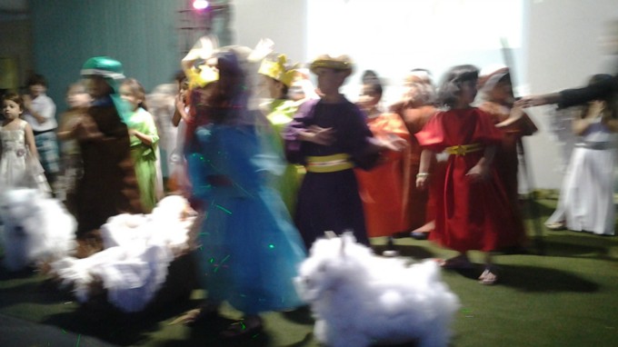 Formatura dos alunos da Educação Infantil - 2013