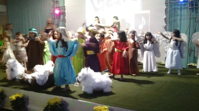 Formatura dos alunos da Educação Infantil - 2013