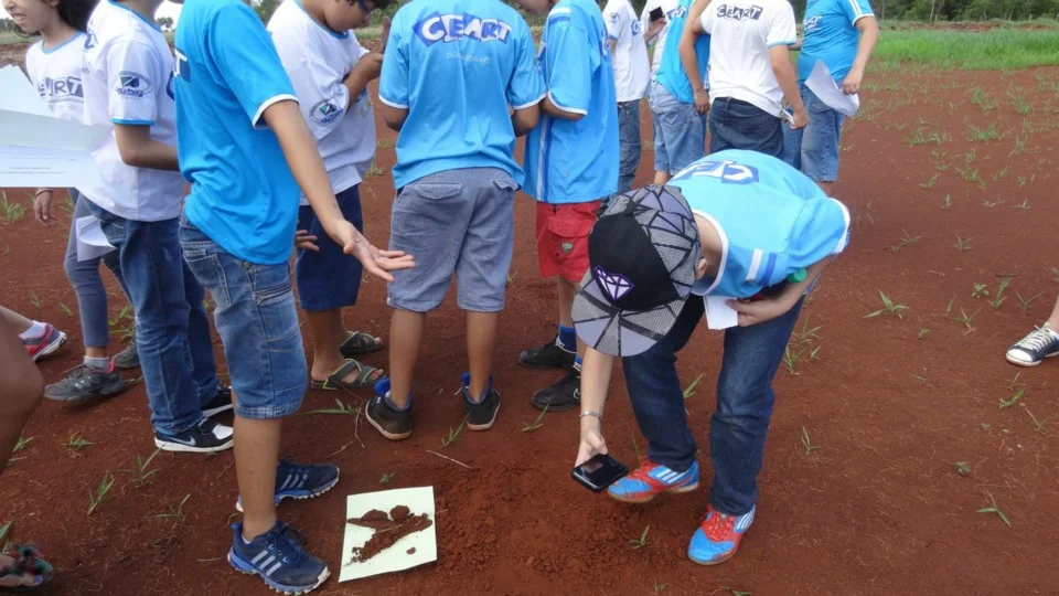 "Aula expositiva de Ciências"