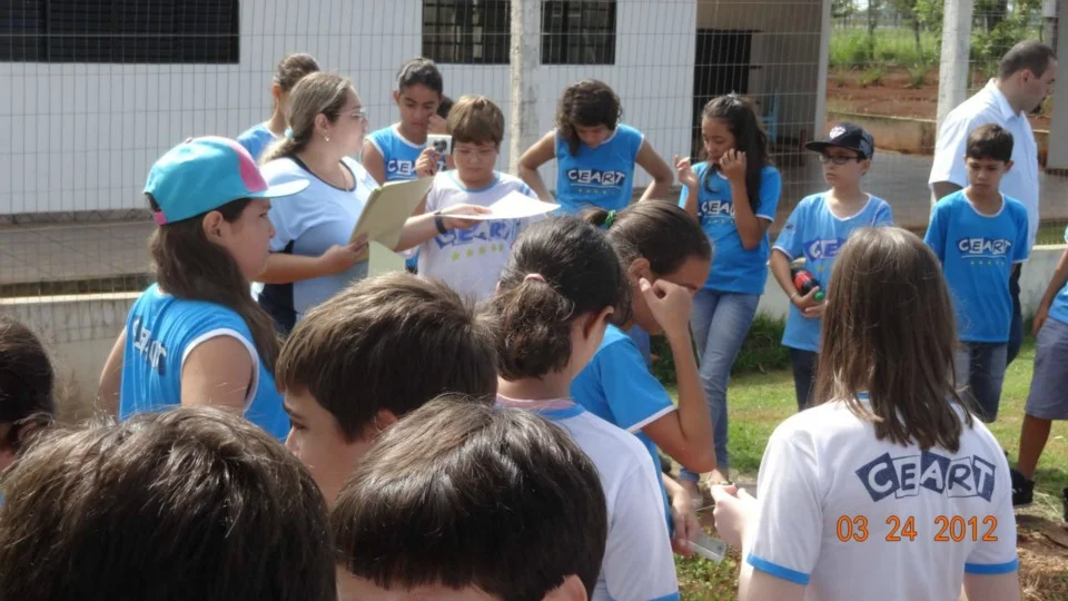 "Aula expositiva de Ciências"