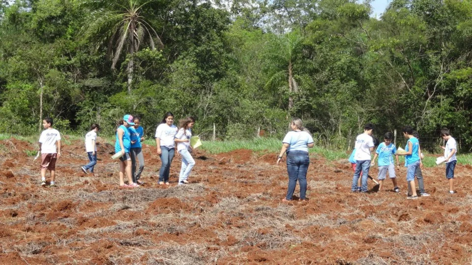 "Aula expositiva de Ciências"