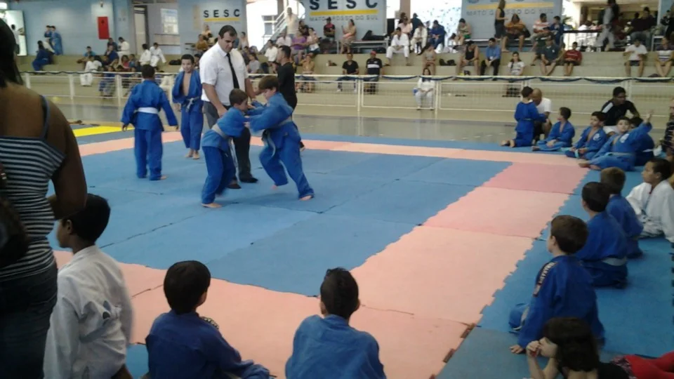 "Festival de Judô no SESC"
