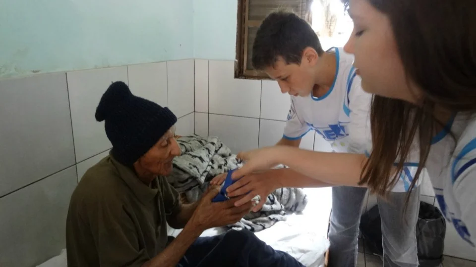"Visita ao Lar dos Idosos" "Visita ao Lar dos Idosos"