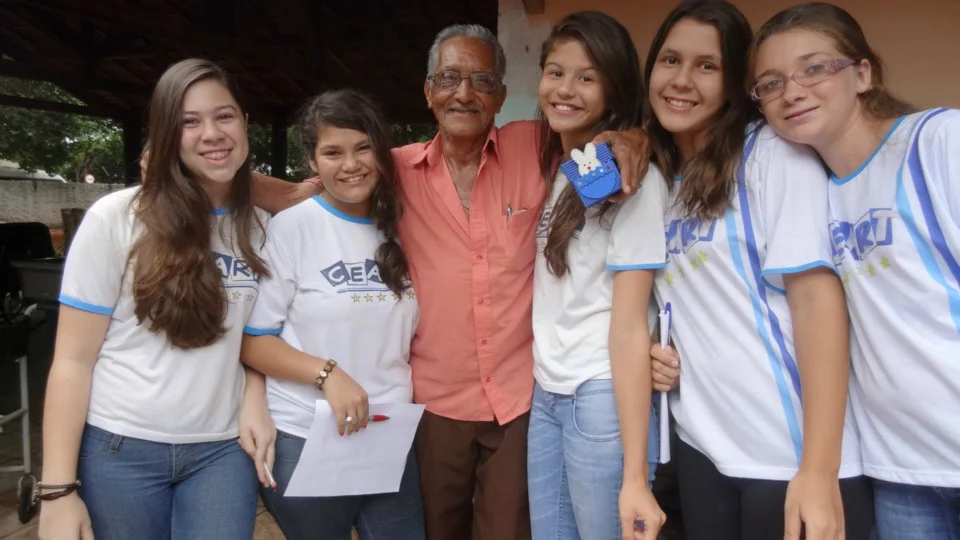 "Visita ao Lar dos Idosos" "Visita ao Lar dos Idosos"