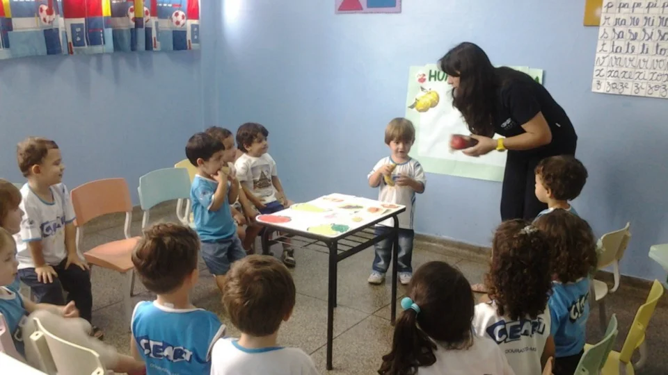 Alimentação saudável - Jardim I - Professora Cladir