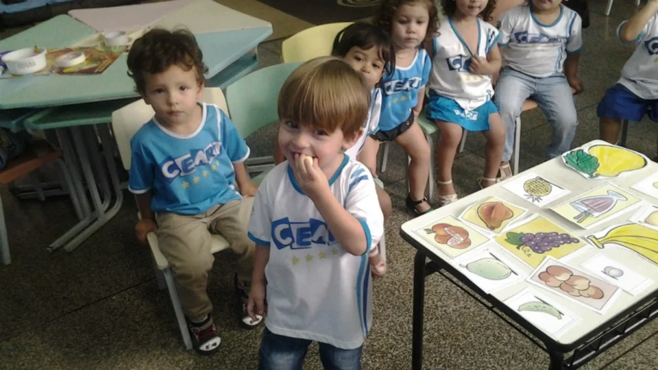 Alimentação saudável - Jardim I - Professora Cladir