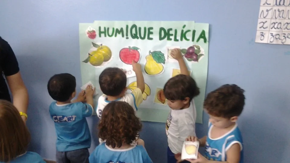 Alimentação saudável - Jardim I - Professora Cladir
