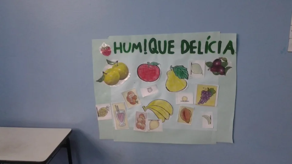 Alimentação saudável - Jardim I - Professora Cladir