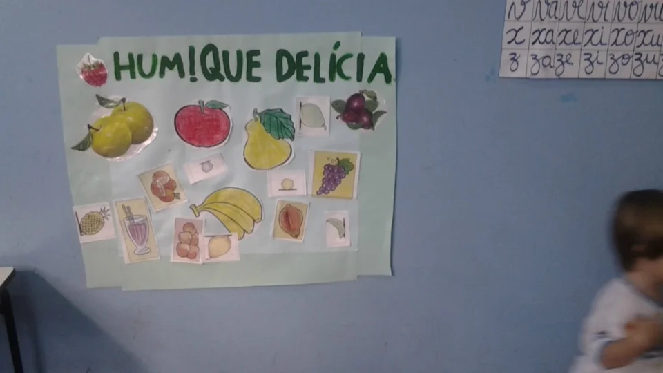 Alimentação saudável - Jardim I - Professora Cladir