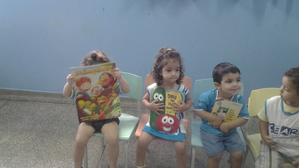 Alimentação saudável - Jardim I - Professora Cladir