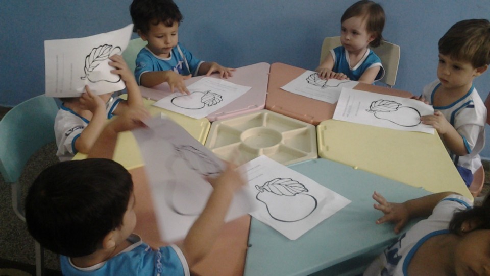 Alimentação saudável - Jardim I - Professora Cladir
