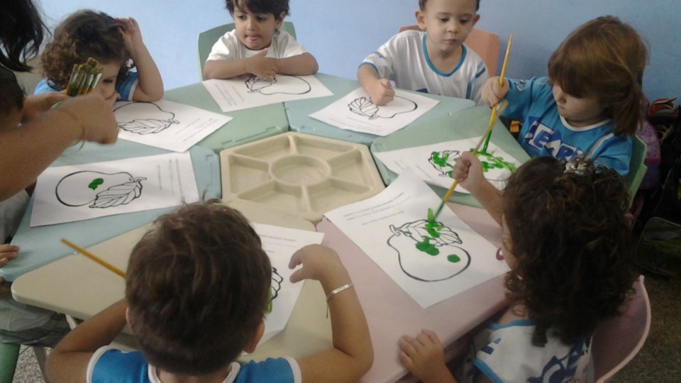 Alimentação saudável - Jardim I - Professora Cladir