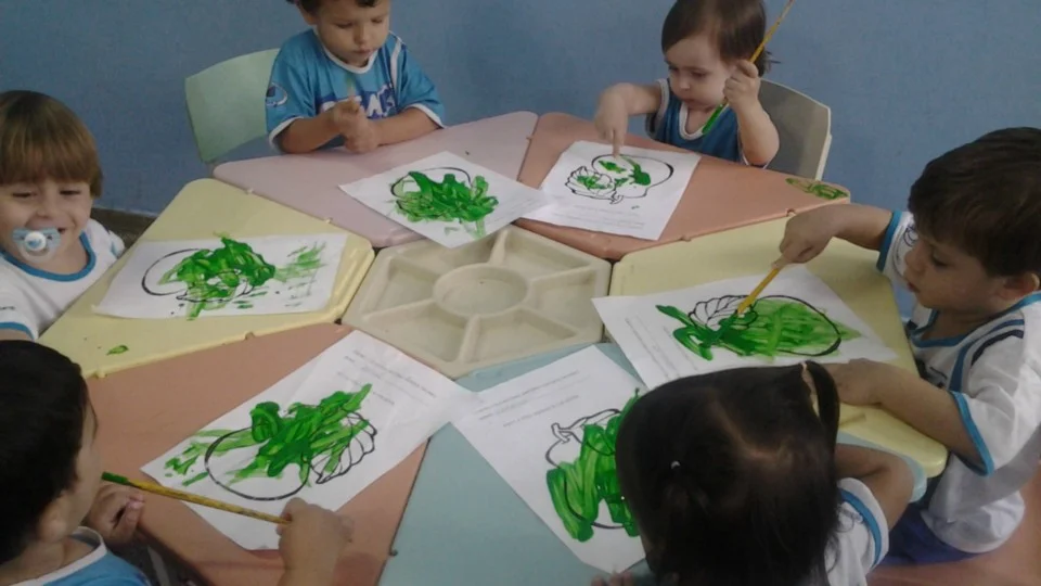 Alimentação saudável - Jardim I - Professora Cladir