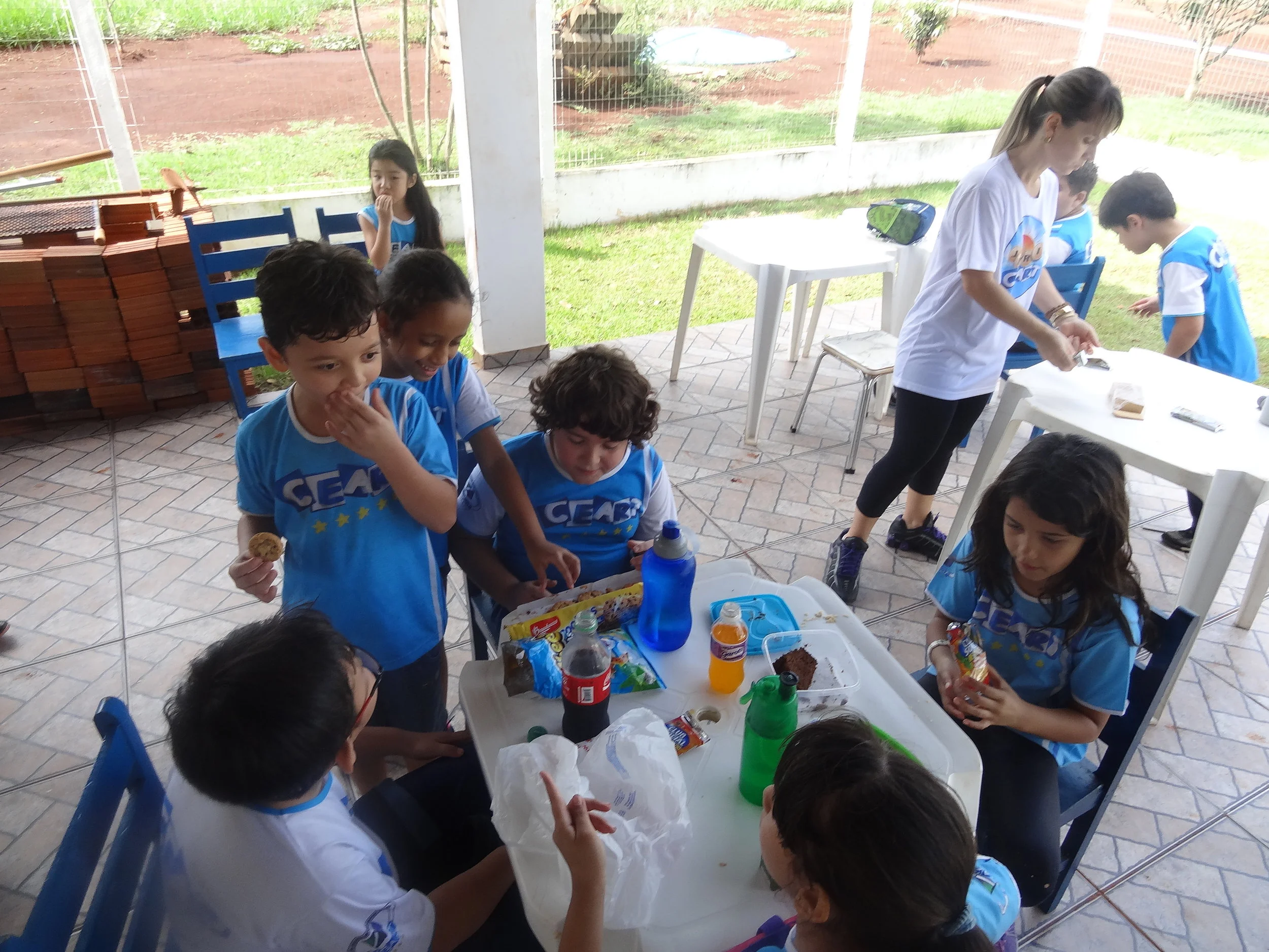 Manhã de lazer com 3º ano A - Professora Andrea