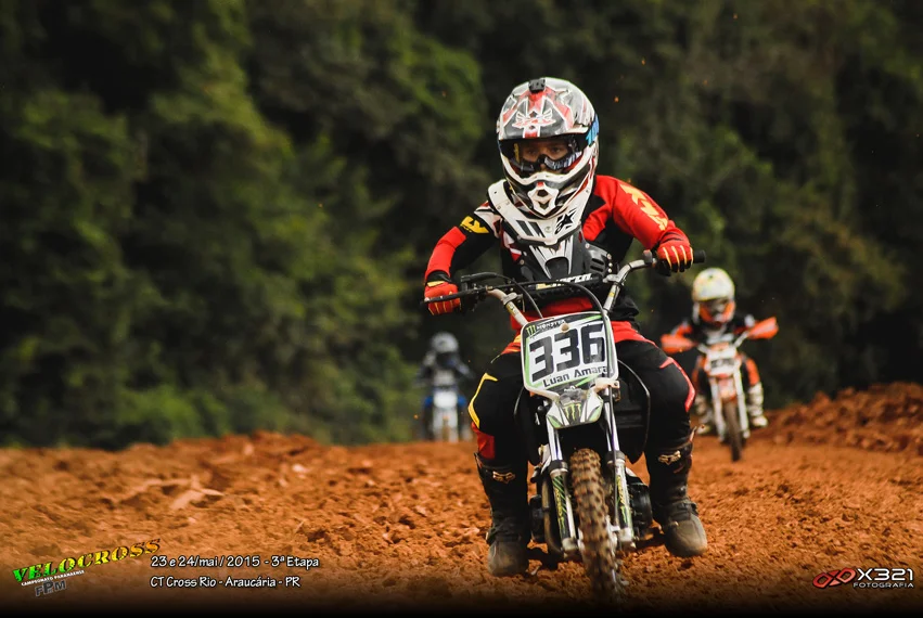 Aluno CEART é destaque na 3ª Etapa Camp. Paranaense de Velocross - CT Cross Rio