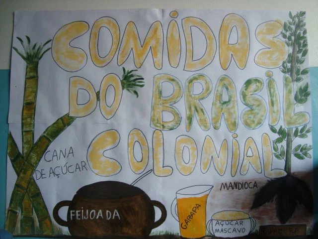 Comidas Típicas do Brasil Colonial