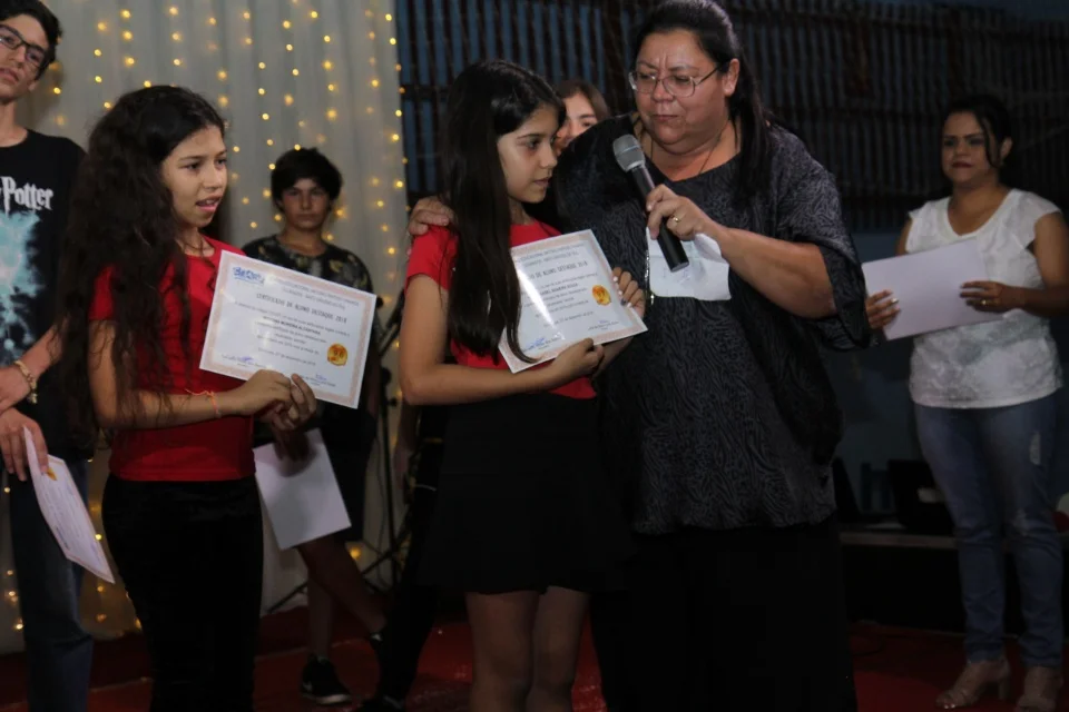 Cantata - 2018 - "Premiação Aluno destaque"