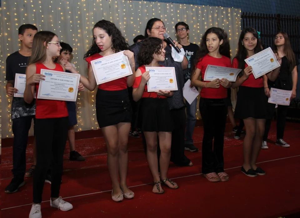 Cantata - 2018 - "Premiação Aluno destaque"