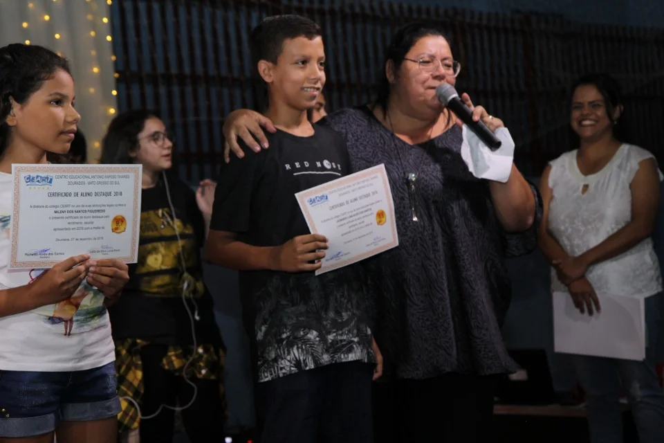 Cantata - 2018 - "Premiação Aluno destaque"