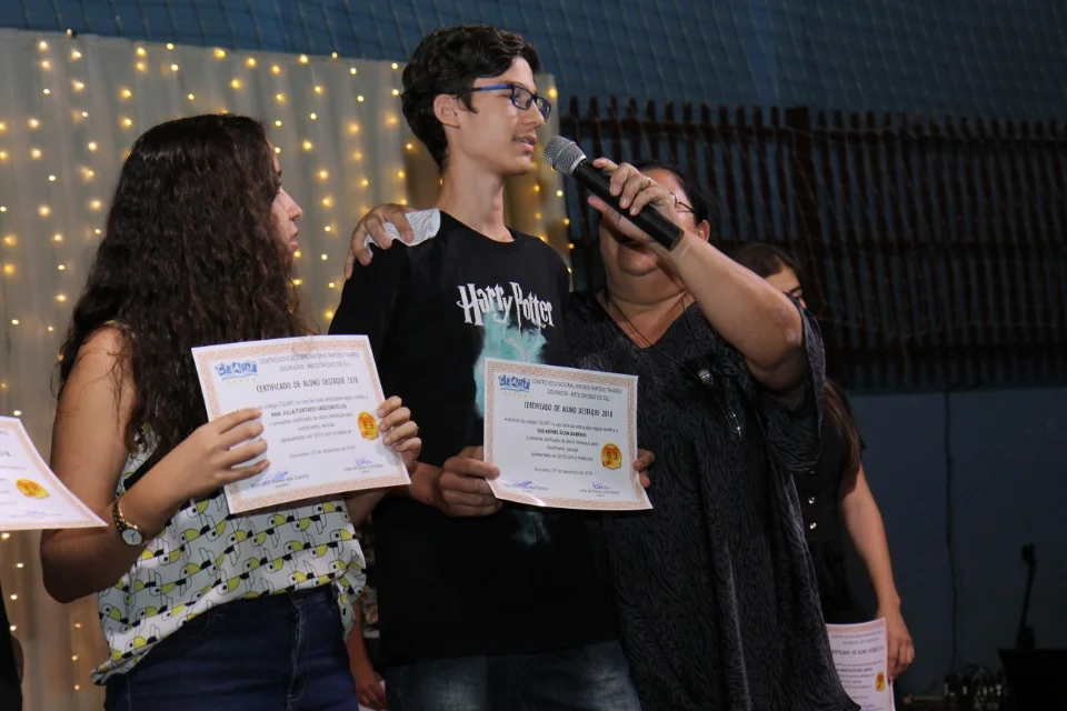 Cantata - 2018 - "Premiação Aluno destaque"