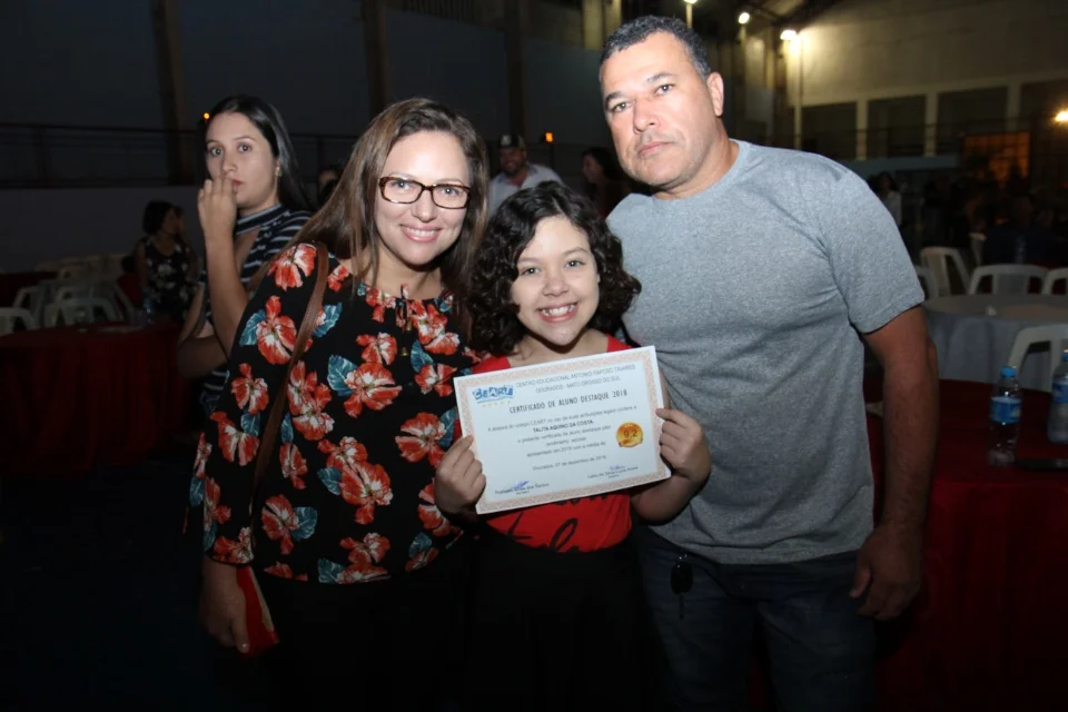 Cantata - 2018 - "Premiação Aluno destaque"