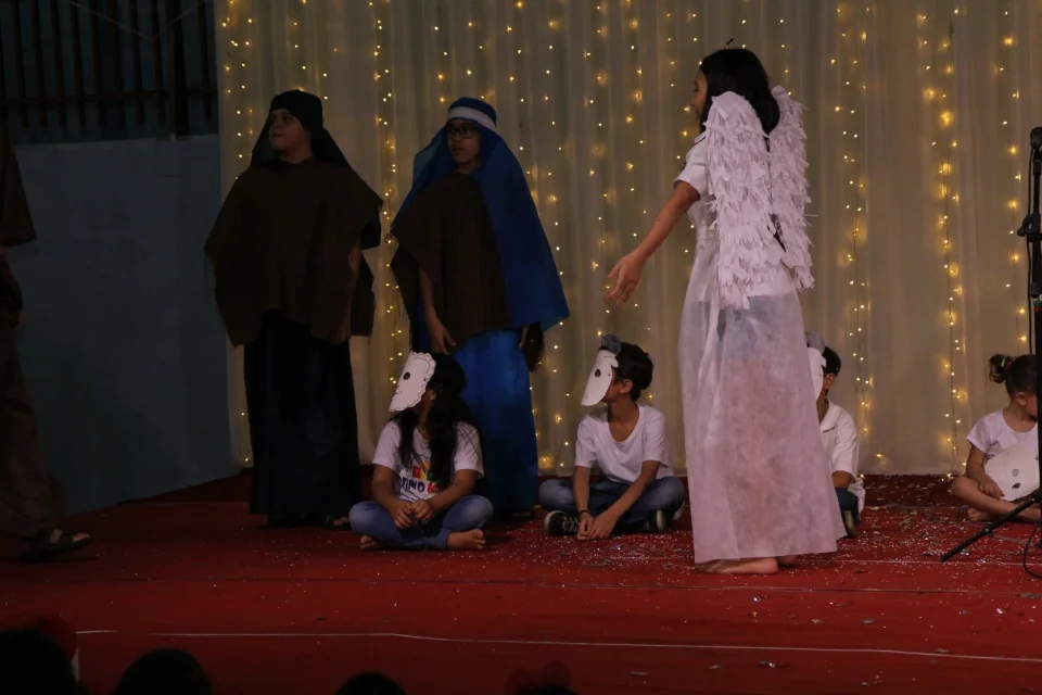 Cantata - 2018- 3° ano "B" e Encenação "Nascimento de Jesus"