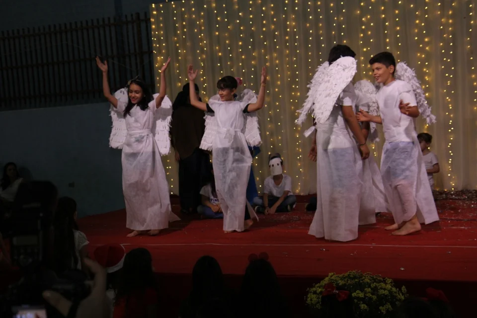 Cantata - 2018- 3° ano "B" e Encenação "Nascimento de Jesus"