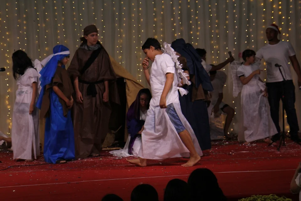 Cantata - 2018- 3° ano "B" e Encenação "Nascimento de Jesus"