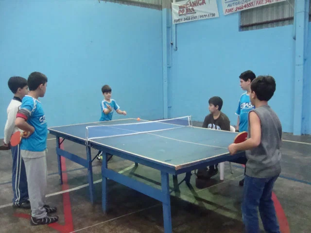 2° Etapa do torneio de tênis de mesa, tarde recreativa
