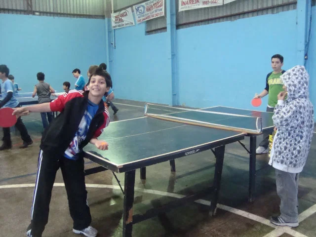 2° Etapa do torneio de tênis de mesa, tarde recreativa