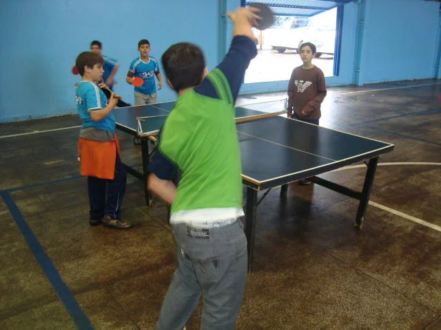 2° Etapa do torneio de tênis de mesa, tarde recreativa
