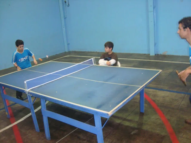 2° Etapa do torneio de tênis de mesa, tarde recreativa