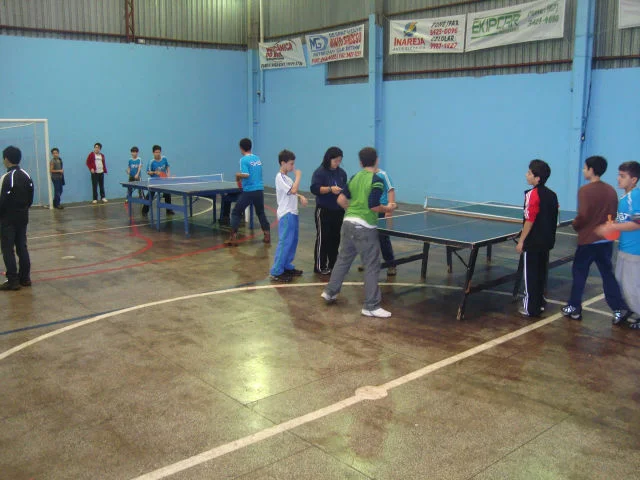 2° Etapa do torneio de tênis de mesa, tarde recreativa