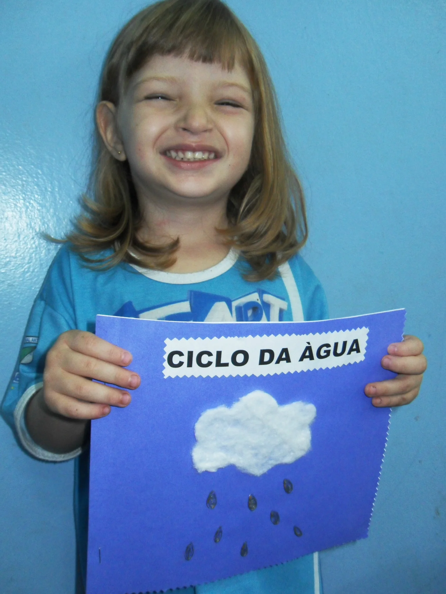 Projeto "Ciclo da água" - Pré "A" - Profª. Dineiva