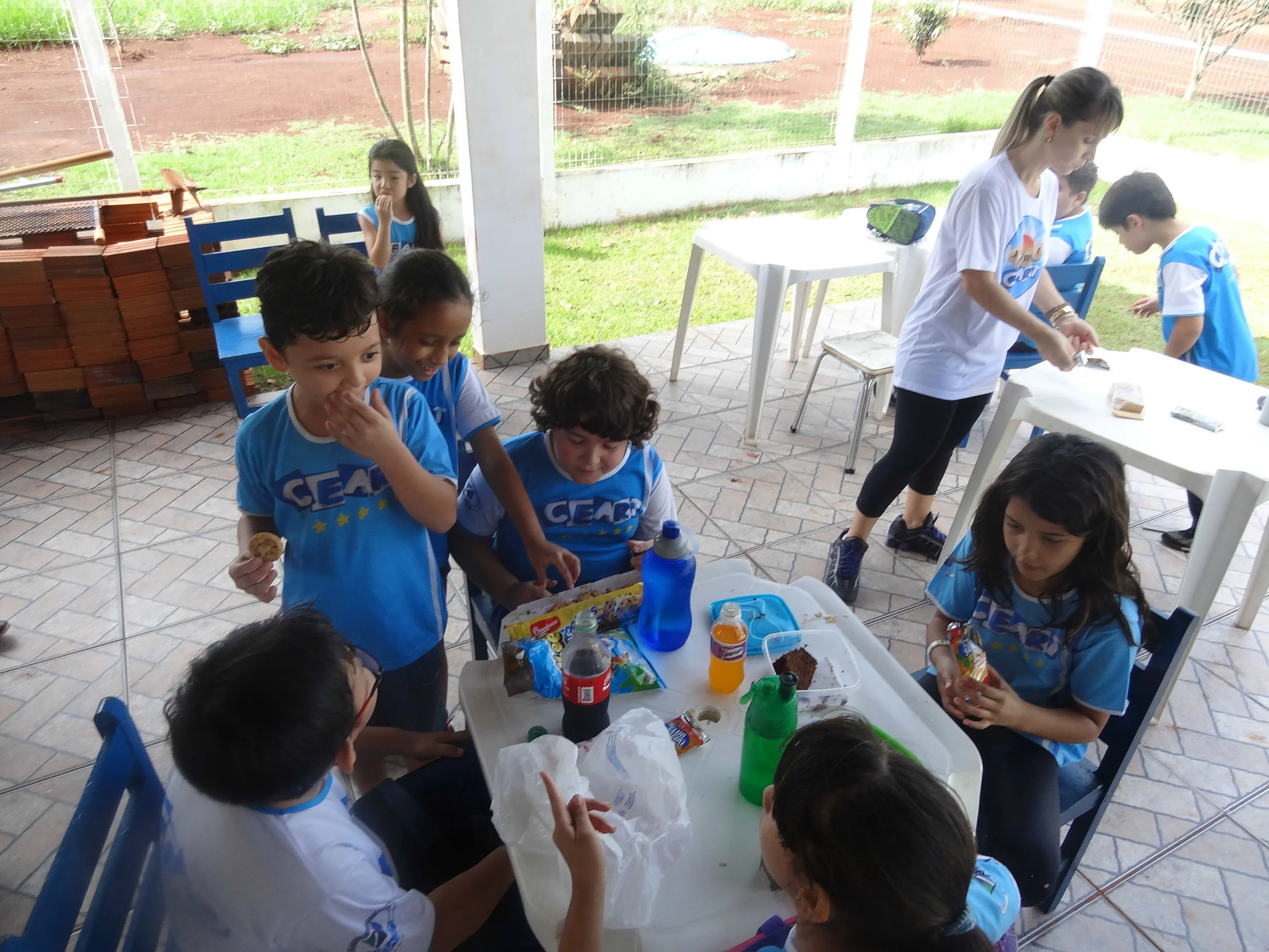 Manhã de lazer com 3º ano A - Professora Andrea