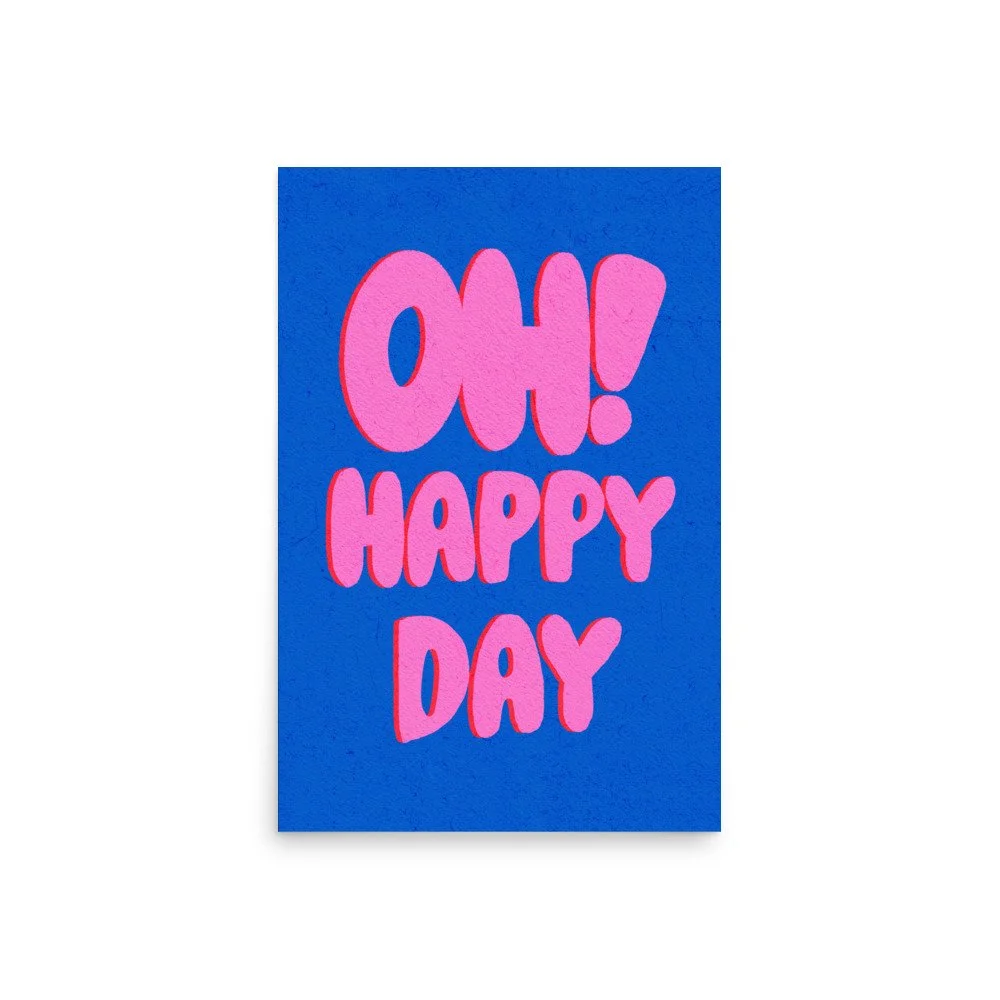 Stand on the Word / Oh Happy Day 希少 Oh Happy Day! Print / Poster - FRAME NOT INCLUDED — shopcabin